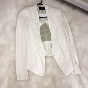 White Blazer